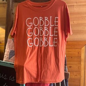 Self-made with Cricut Thanksgiving tee
